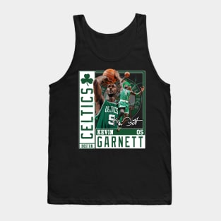 Kevin Garnett The Big Ticket Basketball Signature Vintage Retro 80s 90s Bootleg Rap Style Tank Top